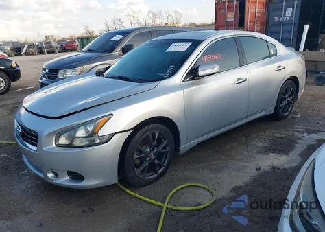 2012 Nissan Maxima 3.5 S from USA, damaged, VIN 1N4AA5AP2CC863918